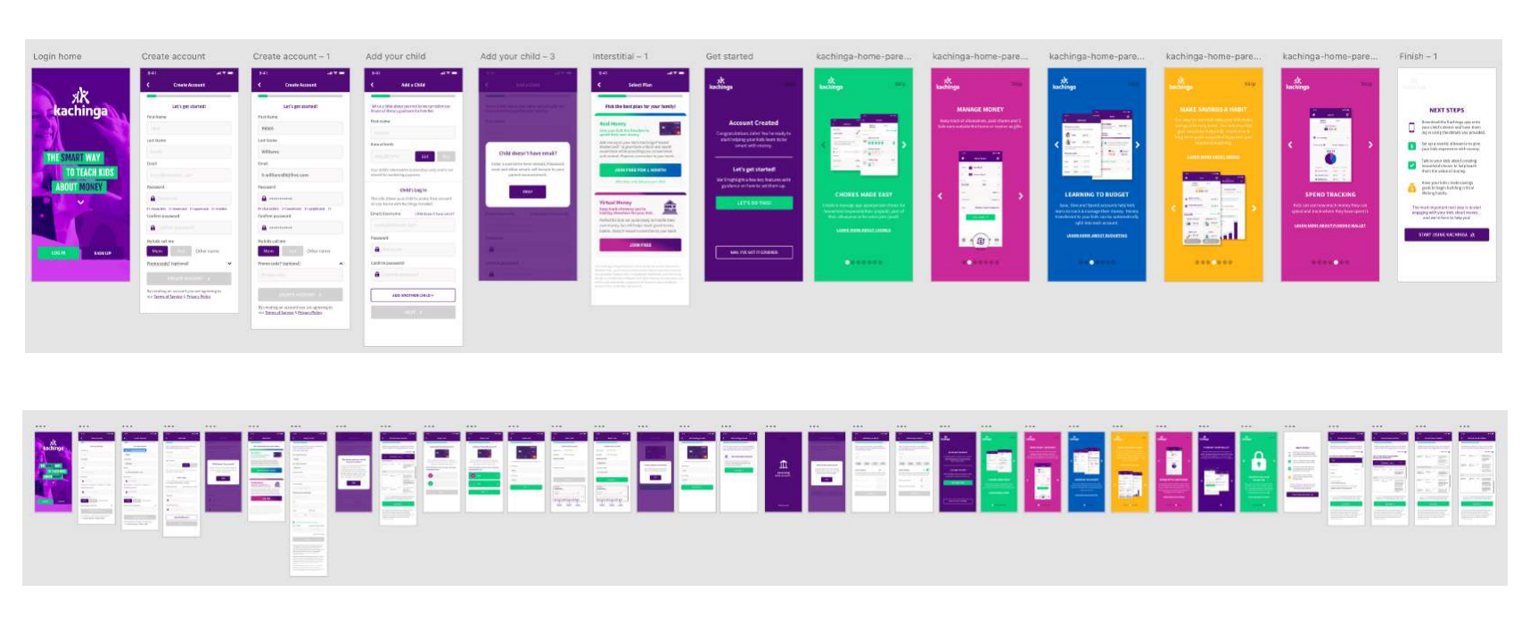 Kachinga user flows