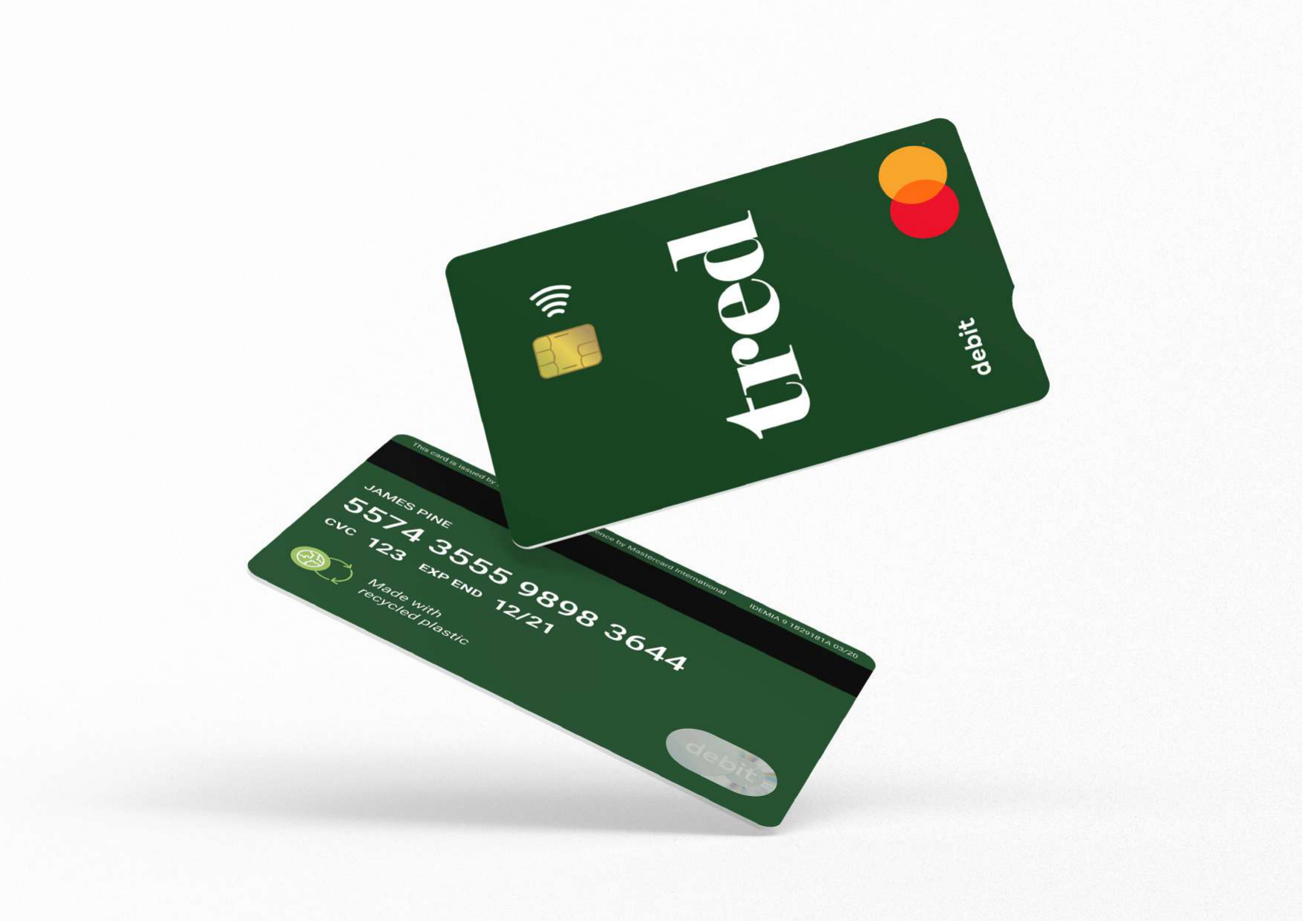 Tred debit card
